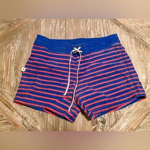 JCrew Women’s Water Outdoor Shorts Surf/kayak/paddle/swim/hike (4) blue stripes
